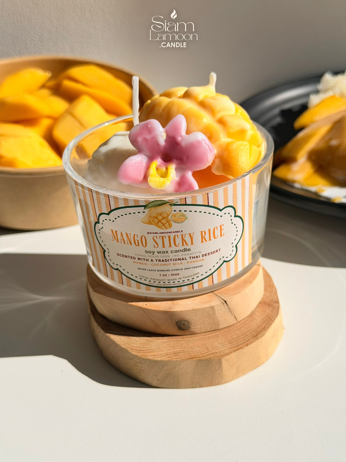 Siamlamoon Candle Mango Sticky Rice