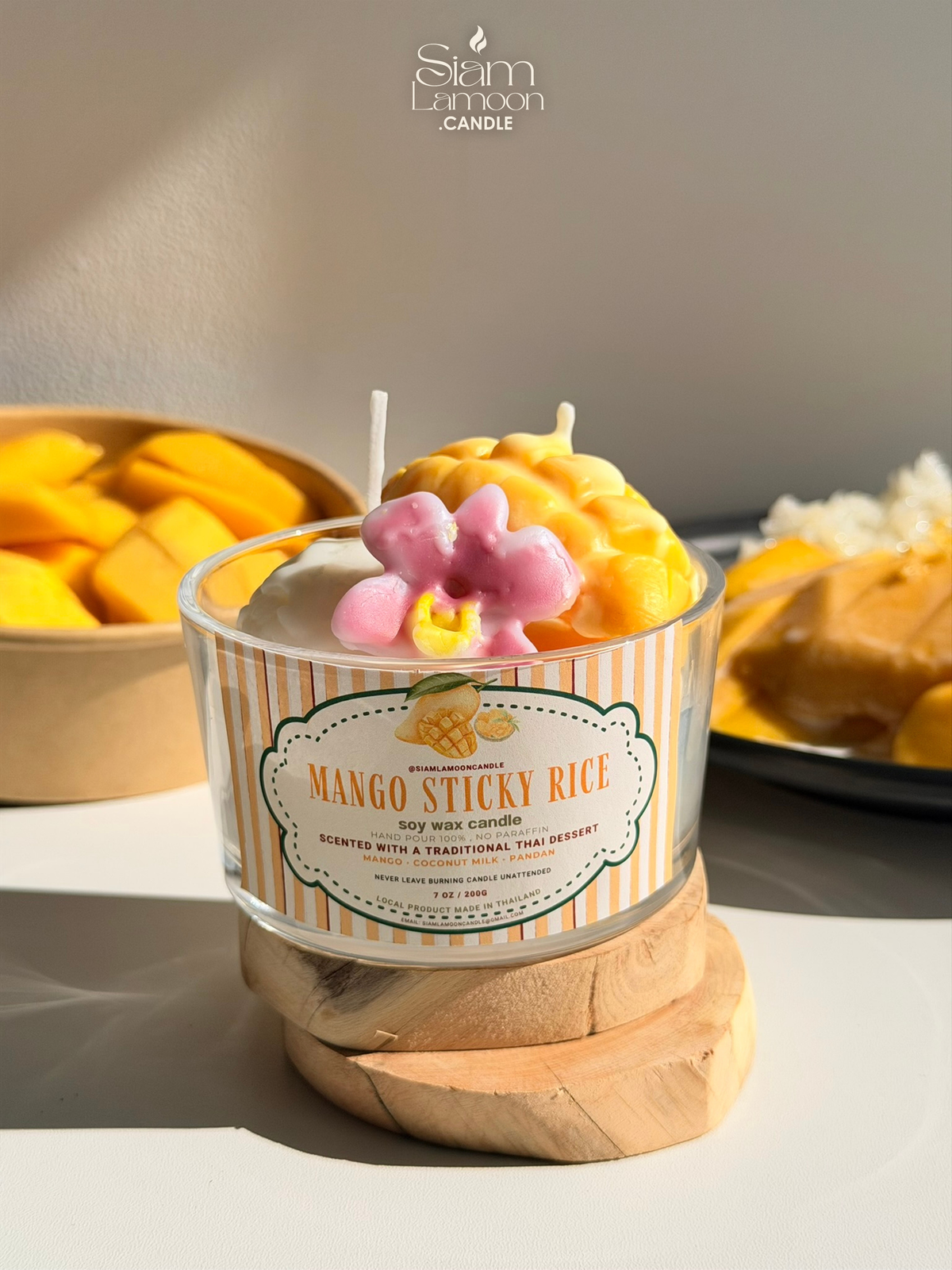 Siamlamoon Candle Mango Sticky Rice